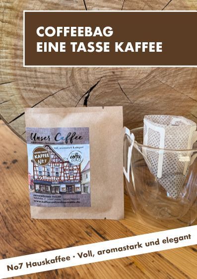 Coffeebag
No7 Haus-Kaffee