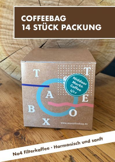 Coffeebag No4 Filterkaffee Vorratsbox