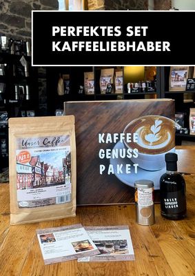 Perfektes Set für Kaffeeliebhaber