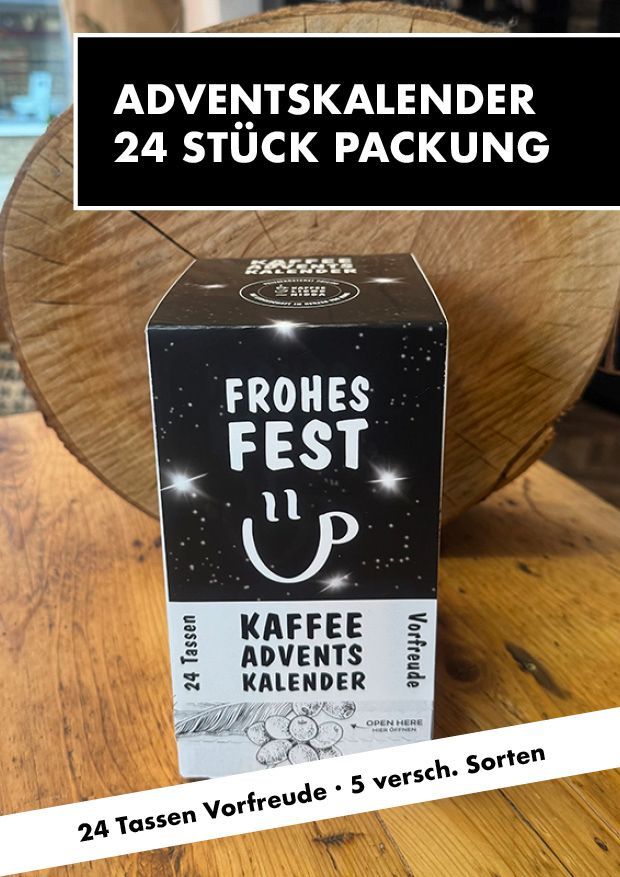 Coffeebag Adventskalender Vorratsbox Coffeebag Adventskalender Vorratsbox