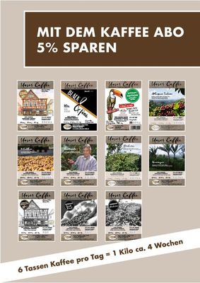 Kaffee-Abonnement Bohnen