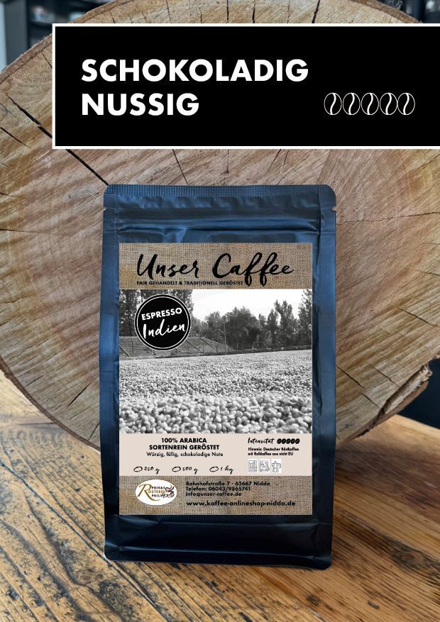 Espresso aus Indien · 100% Arabica