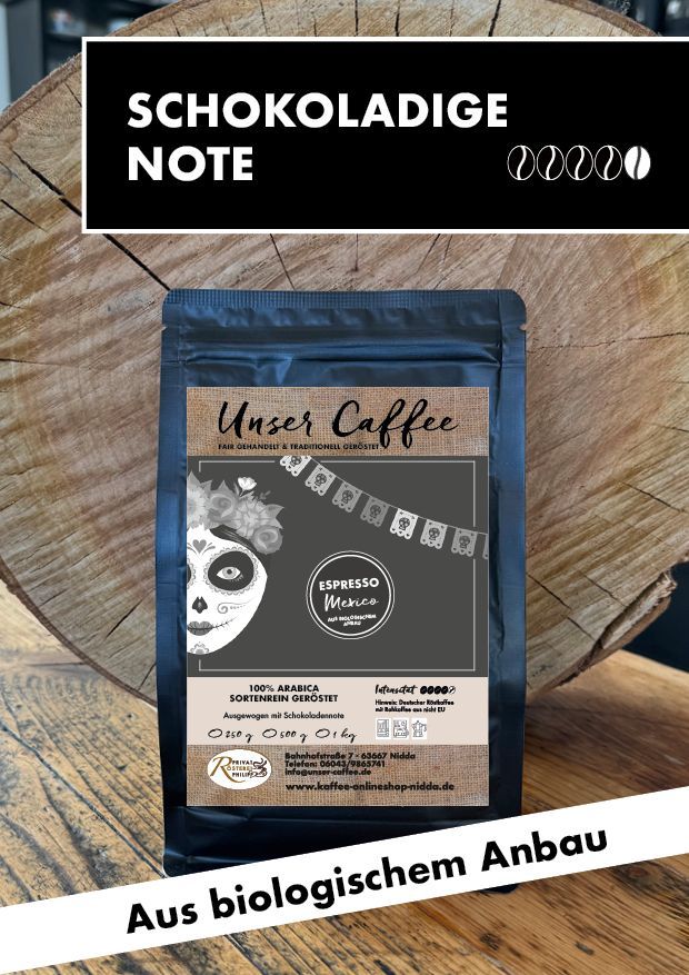 Espresso aus Mexico  aus Bioanbau · 100% Arabica