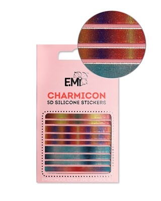 Charmicon 3D Silicone Stickers #102 Lines