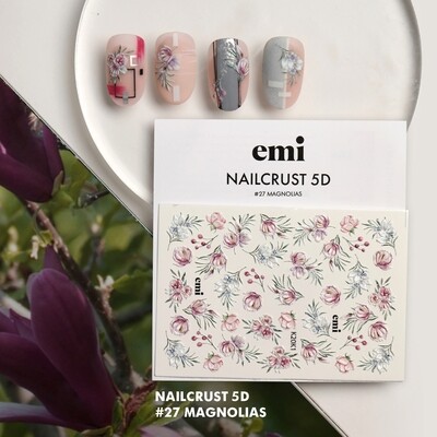 NAILCRUST 5D #27 Magnolias