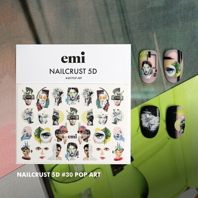 NAILCRUST 5D #30 Pop-Art