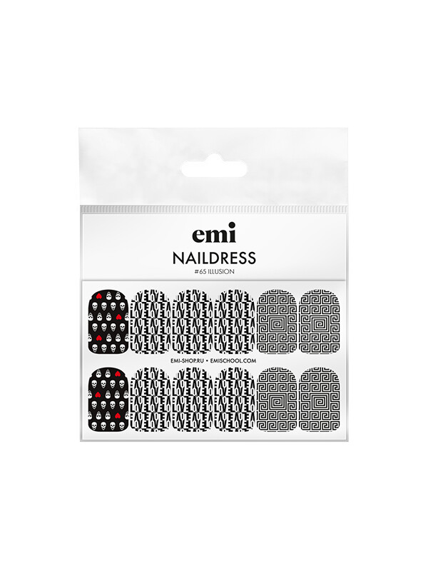 Naildress Slider Design #65 Illusion
