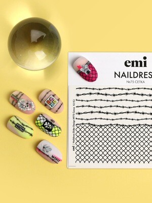 Naildress Slider Design No. 75 Grid