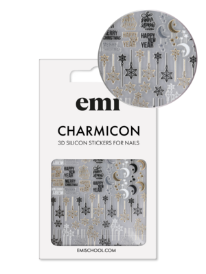 Charmicon 3D Silicone Stickers No. 199 Christmas Night