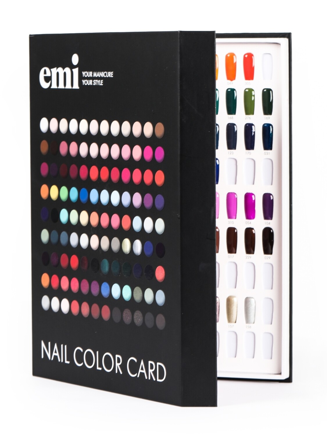 Nail Color Book with tips and numbers