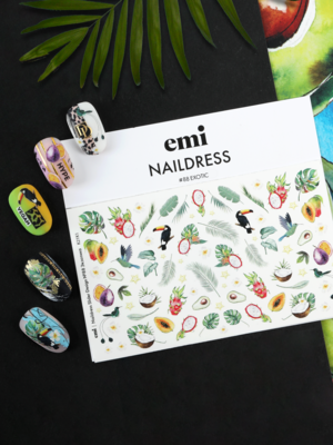 Naildress Slider Design No. 88 Exotic