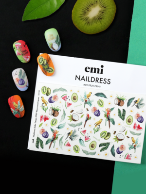 Naildress Slider Design No. 89 Fruit Print