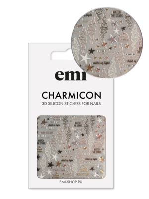 Charmicon 3D Silicone Stickers #218 Starfall