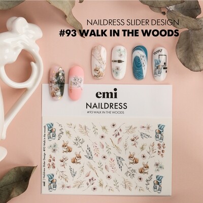 Naildress Slider Design #93 Walk in the woods