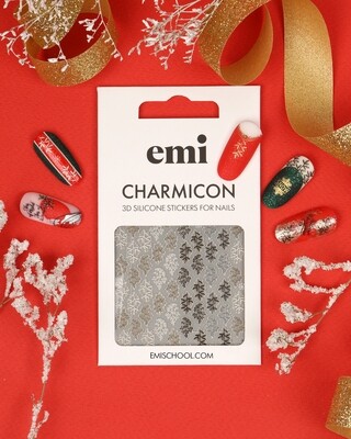 Charmicon 3D Silicone Stickers #225 Natural Pattern
