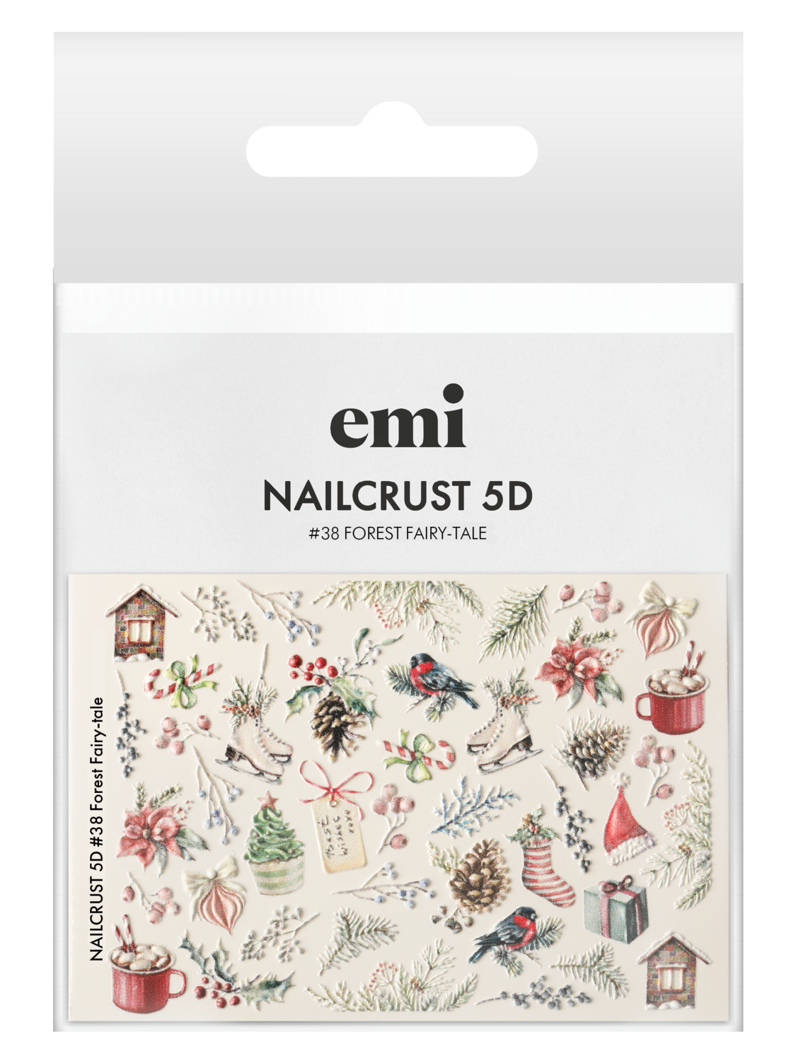 NAILCRUST 5D #38 Forest Fairy-tale