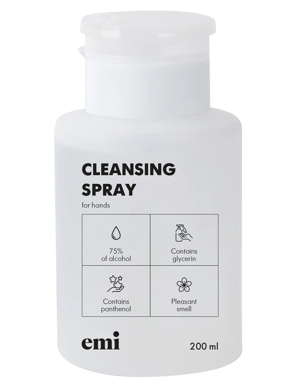 Cleansing spray