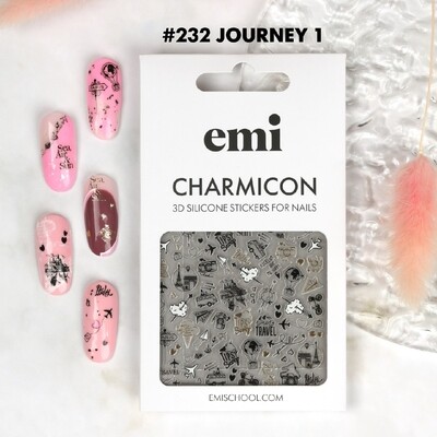 Charmicon 3D Silicone Stickers #232 Journey1