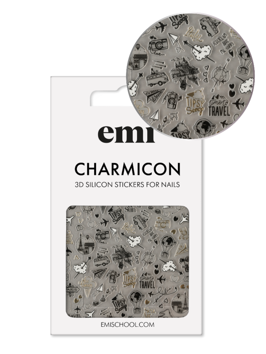 Charmicon 3D Silicone Stickers #232 Journey1