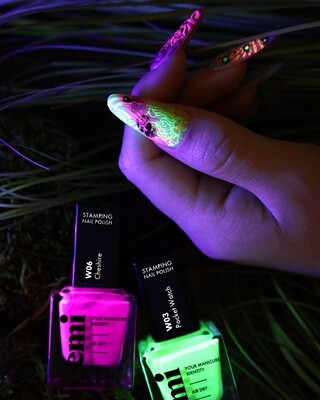 Nail Polish for Stamping NEON #W06 9ml