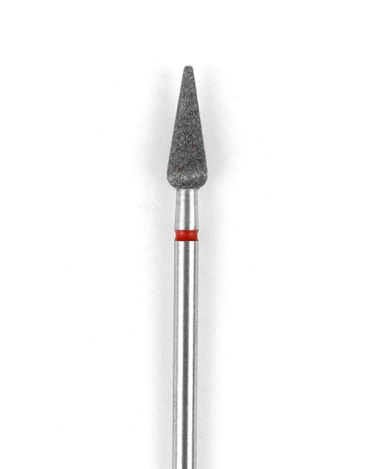 4mm Rounded Cone-shaped Diamond Coated manicure drill bit, Fine abrasiveness