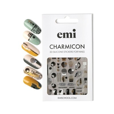 Charmicon 3D Silicone Stickers #239 Balance