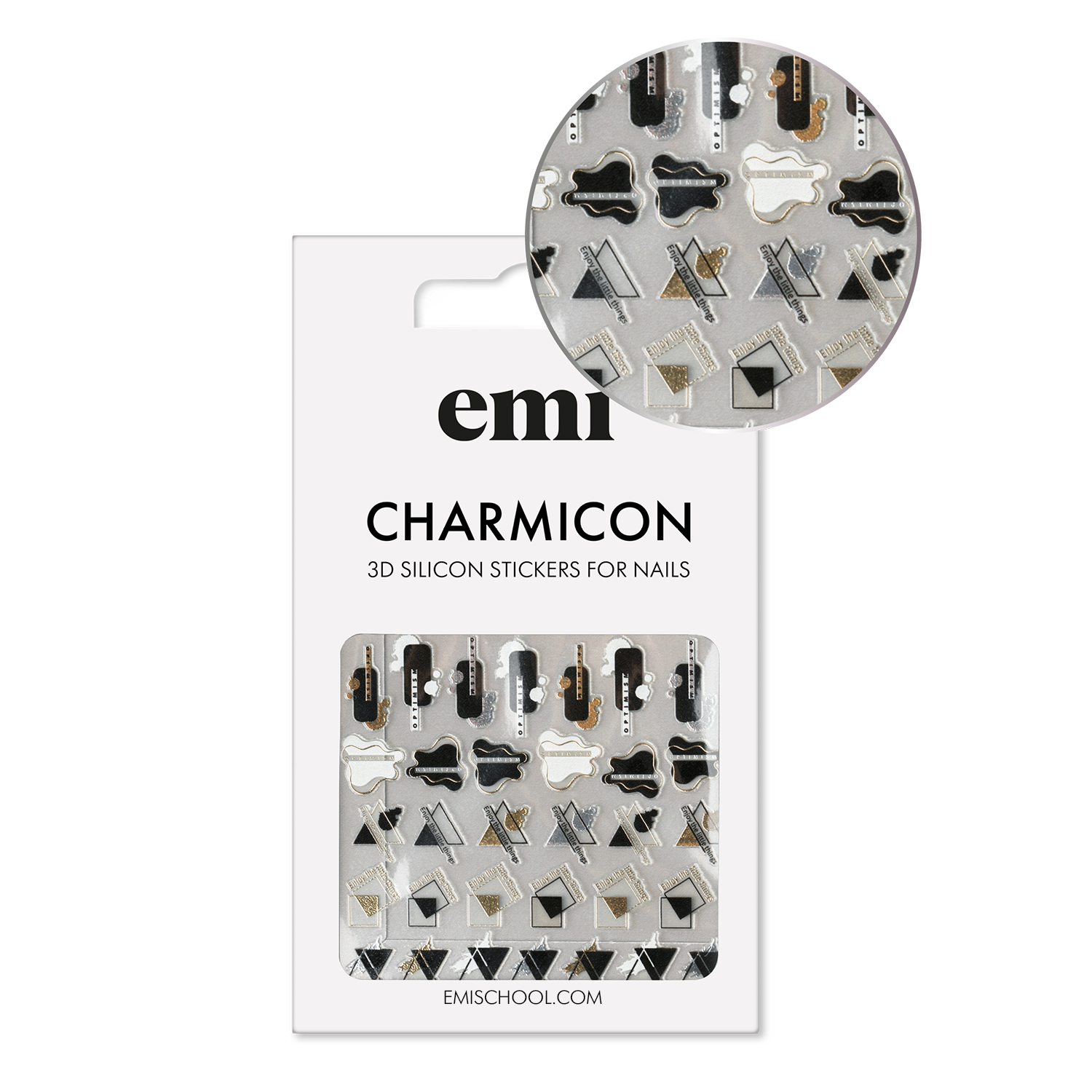 Charmicon 3D Silicone Stickers #237 Optimism