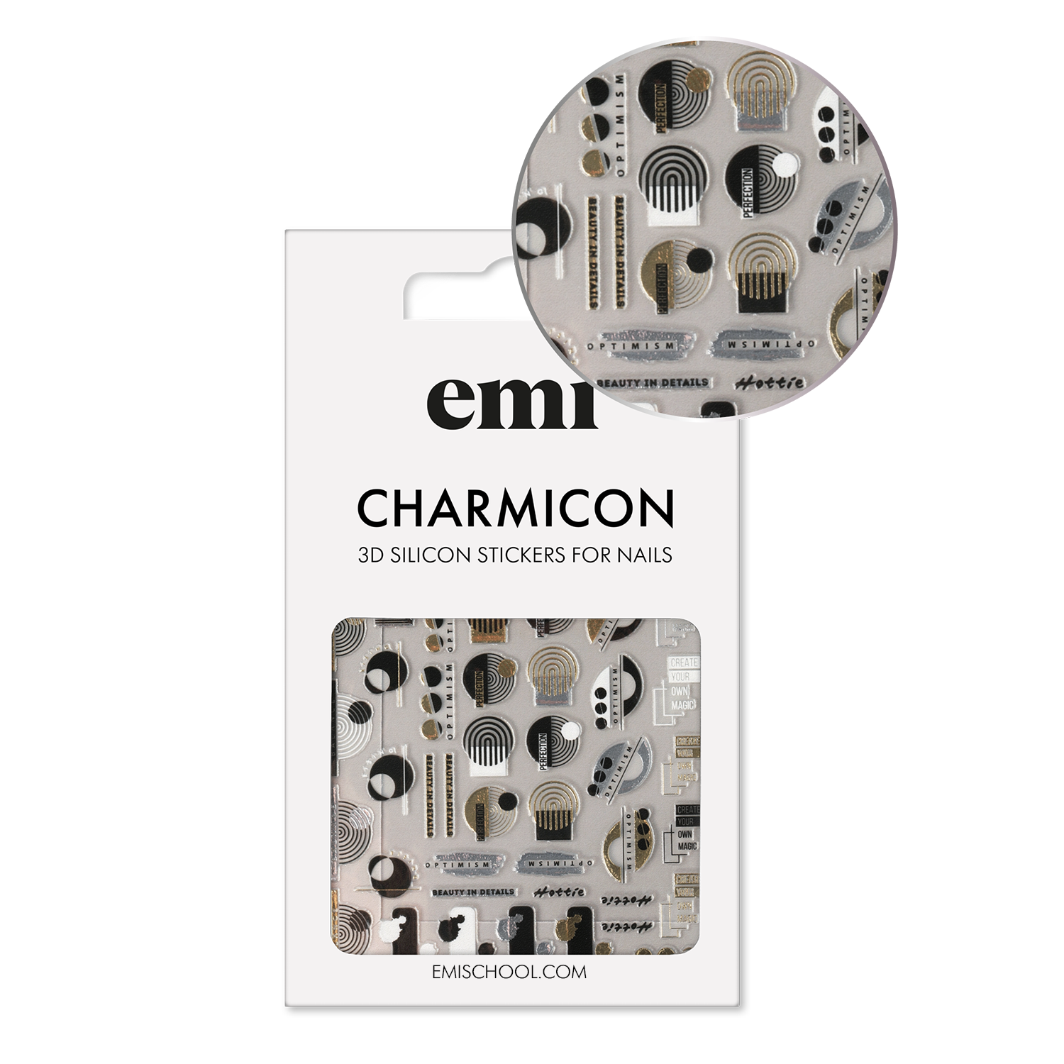 Charmicon 3D Silicone Stickers #239 Balance