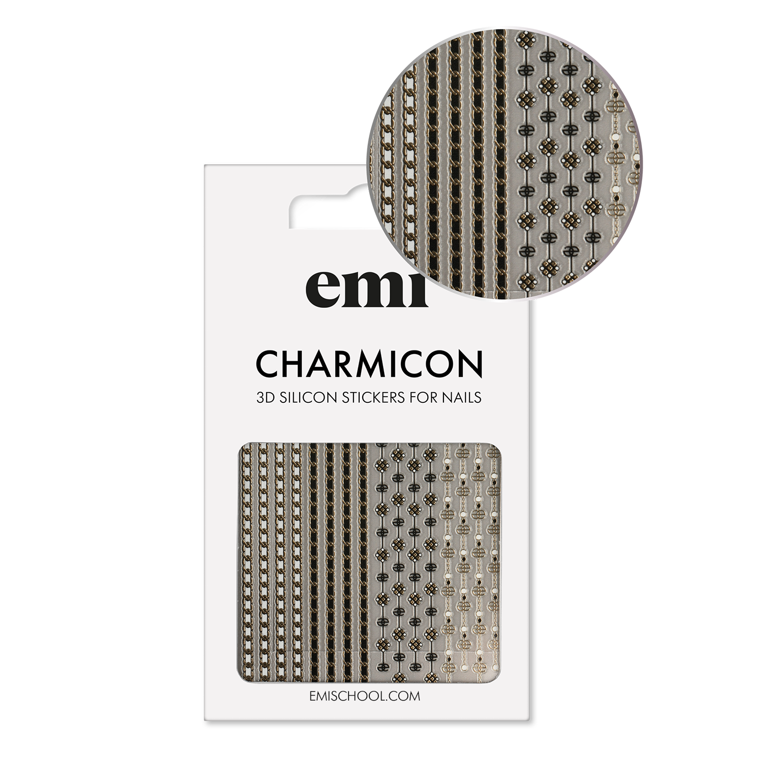 Charmicon 3D Silicone Stickers #236 Fashion chains
Supporting