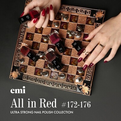 All in Red #172-176, 9 ml