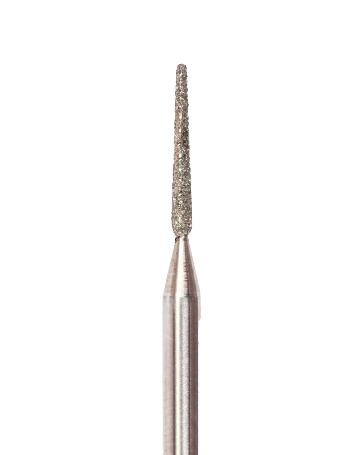 Needle cone-shaped diamond coated rotary file, 1,4 mm, abrasiveness