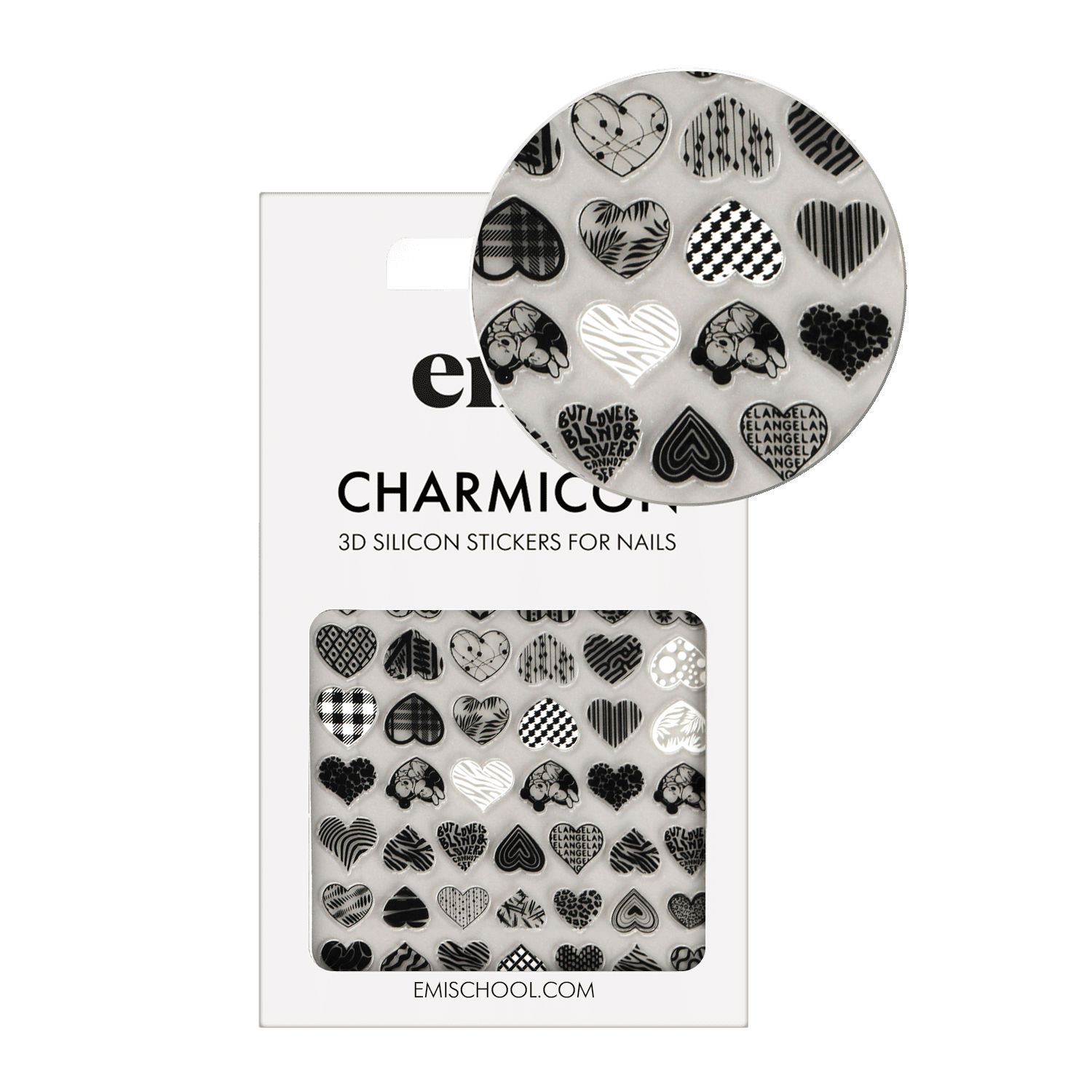 Charmicon 3D Silicone Stickers #245 Feelings