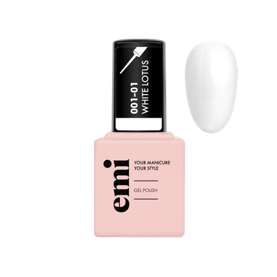 E.MiLac White Lotus Fine Linear Brush #001-01, 9 ml.