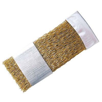 Brass drill bit cleaning brush