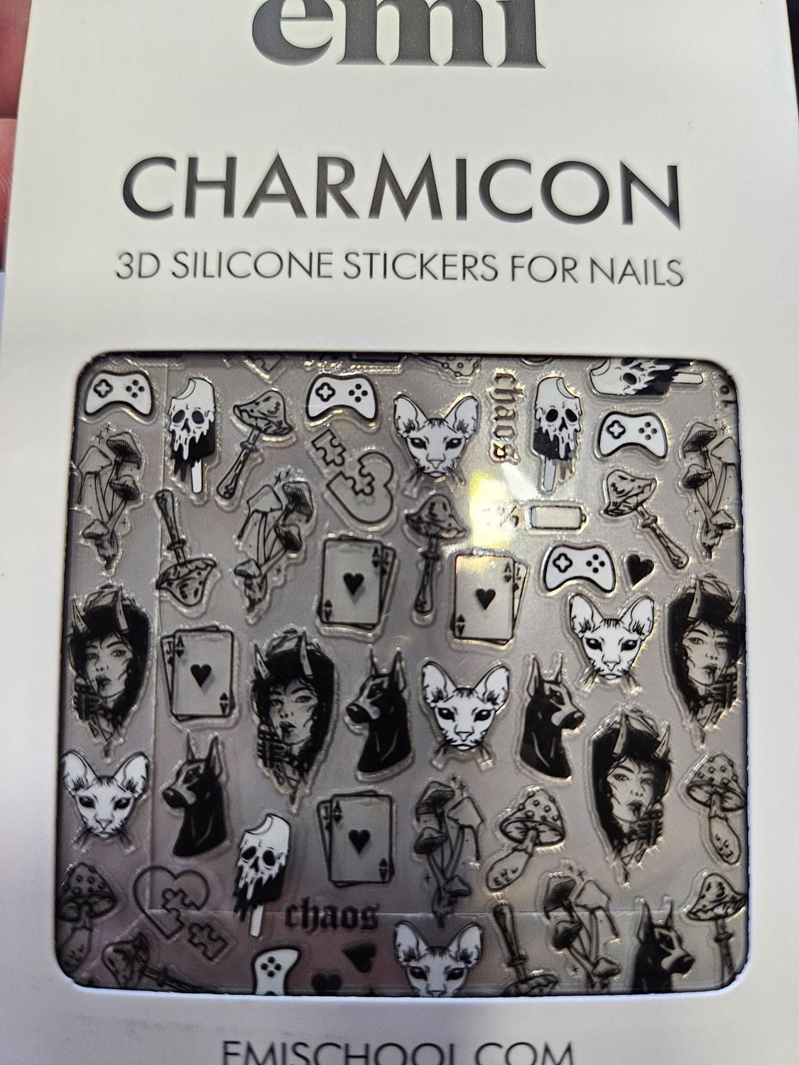 Charmicon 3D silicone stickers #220