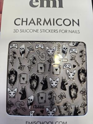 Charmicon 3D silicone stickers #220