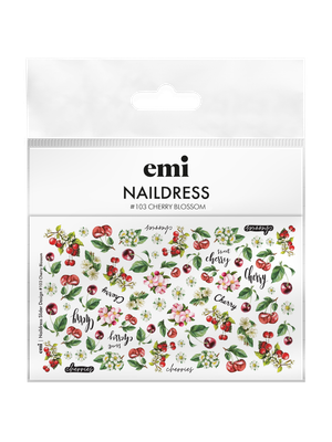 Naildress Slider Design #103 Cherry Blossom