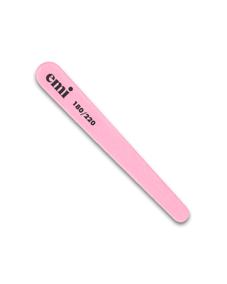 Mini Wood Nail File Pink 180/220