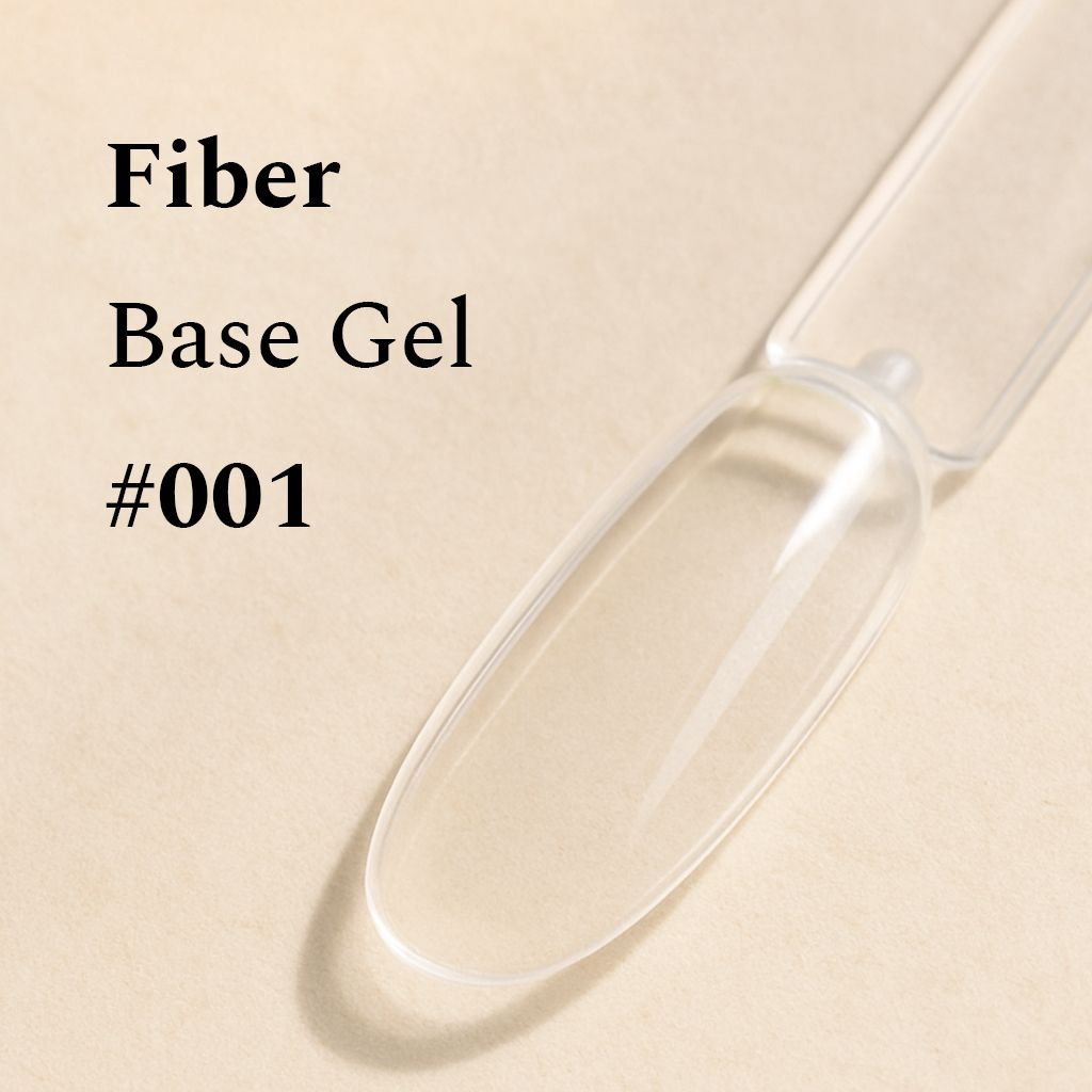 FEHU Fiber Base Gel Transparent Glass (CLEAR) #01, 12 ml.