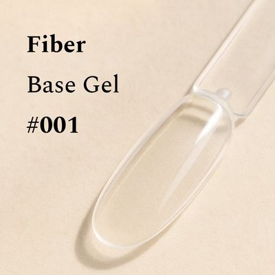 FEHU Fiber Base Gel Transparent Glass (CLEAR) #01, 12 ml.