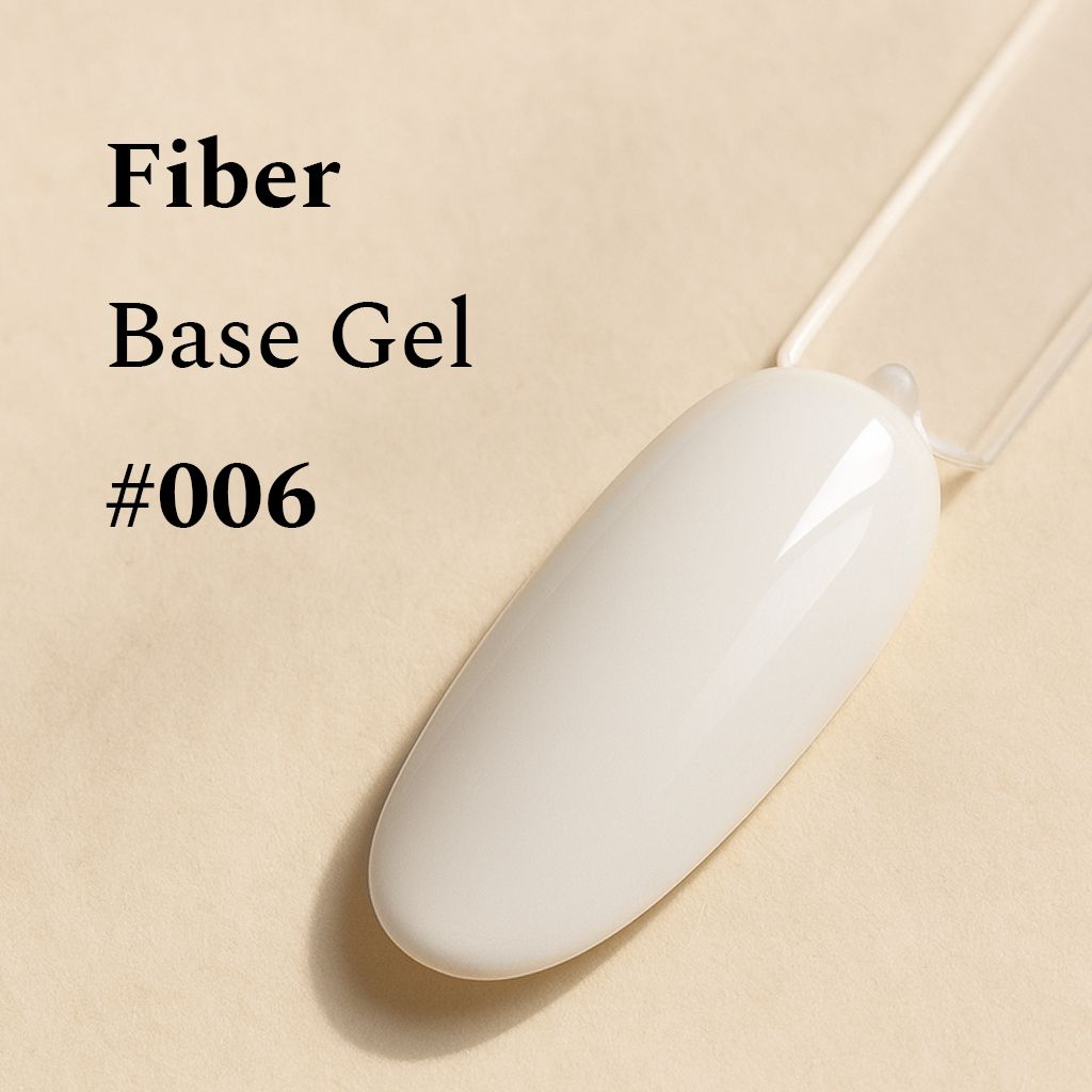FEHU Fiber Base Gel Milky White #006, 12 ml.