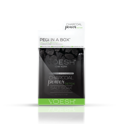 VOESH Pedi In A Box, Detox Charcoal