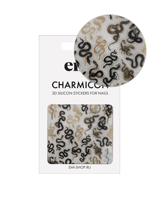 Charmicon silicone stickers #259 Snakes