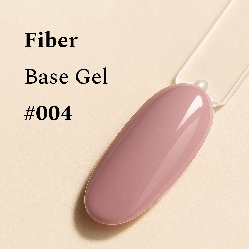 FEHU Fiber Base Gel Misty Rose #004, 12 ml.