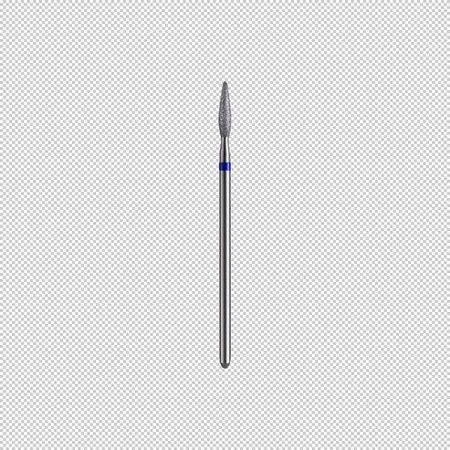 FEHU Diamond Bit Flame Medium 1,8 mm 🔵