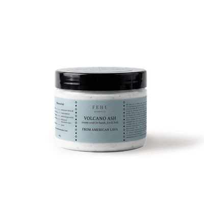 FEHU Body Scrub Volcano Ash, 150 g.