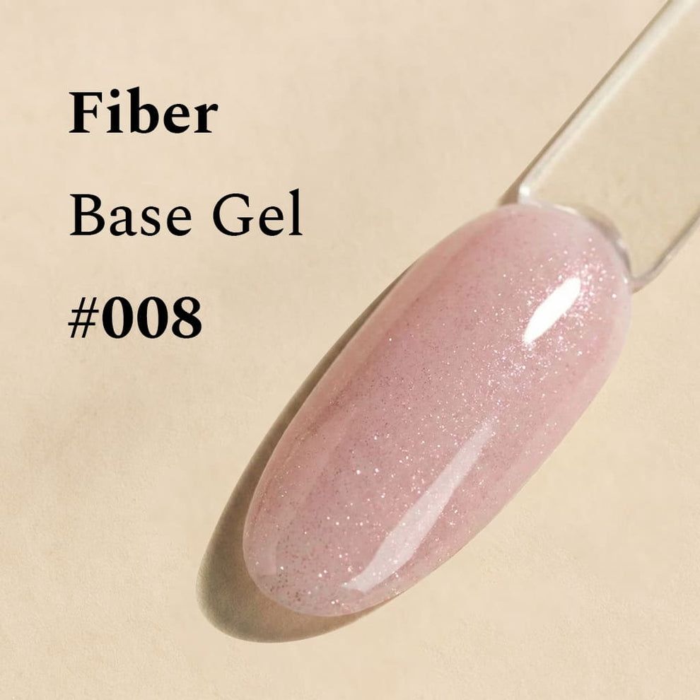 FEHU Fiber Base Gel, Ballet Glow #008, 12 ml.