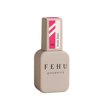 FEHU Gel Polish # 203 Sweet Dare (NEON COLOR) , 12 ml.