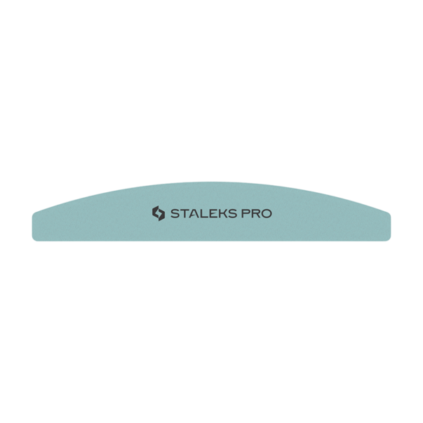 STALEKS EXPERT 41 Crescent polishing nail buff, 400/3000 grit (1 pcs)