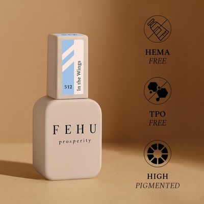 FEHU Gel Polish #512 In The Wings, 12ml